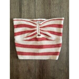 American Eagle Striped Knit Tube Top Size Medium